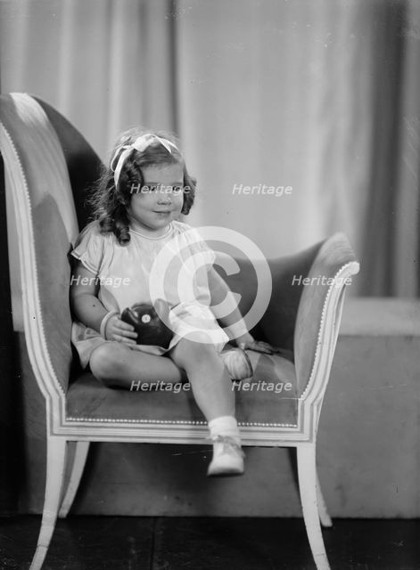 Margaret Ann Barnard - Portrait, 1934. Creator: Harris & Ewing.