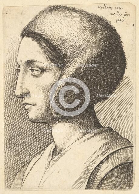 Margaret Giggs, 1648. Creator: Wenceslaus Hollar.