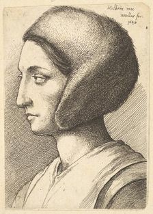 Margaret Giggs, 1648. Creator: Wenceslaus Hollar