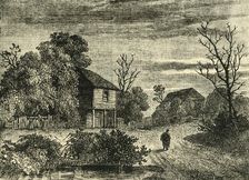 Margaret Finch's Cottage, Norwood in 1808 (c1878). Creator: Unknown