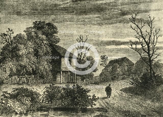 'Margaret Finch's Cottage, Norwood in 1808', (c1878). Creator: Unknown.