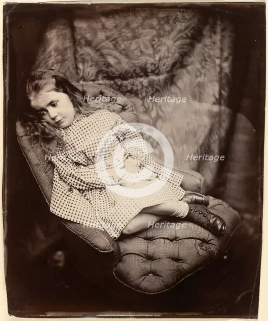 Margaret Frances Langton Clarke, 1864, printed c. 1866. Creator: Lewis Carroll.