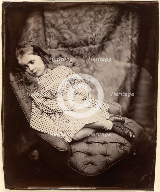 Margaret Frances Langton Clarke, 1864, printed c. 1866. Creator: Lewis Carroll.