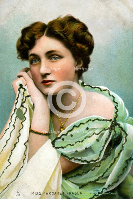 Margaret Fraser, actress, 1906.Artist: Lizzie Caswall Smith