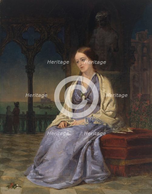 Margaret Fuller, 1848. Creator: Thomas Hicks.