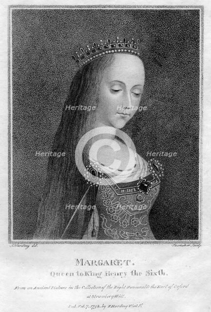 Margaret of Anjou, Queen Consort of Henry VI, (1792). Artist: Unknown