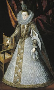 Margaret of Austria, 1606. Creator: Juan Pantoja de la Cruz