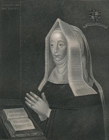 Margaret of Lancaster. Mother of Henry VII. From the collection of The Right Honourable The Earl of Creator: William Henry Mote