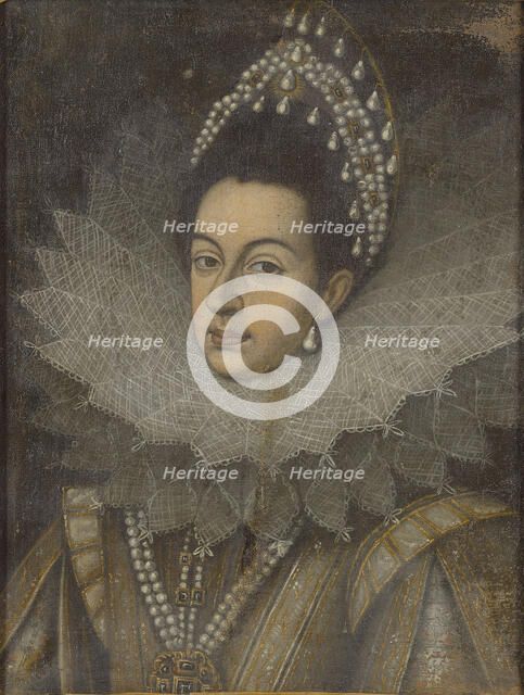 Margaret of Savoy (1589-1655), Duchess of Mantua and Montferrat, 17th century. Creator: Anonymous.