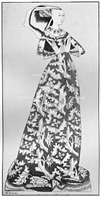 Margaret, Lady Peyton, c1484, (1910). Artist: Unknown