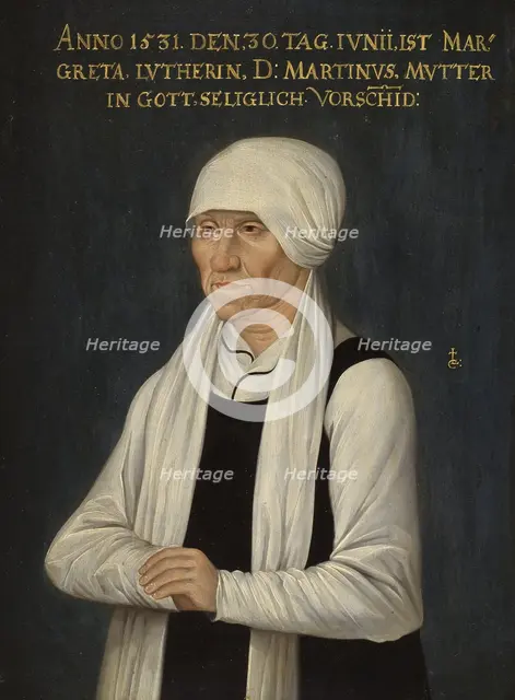 Margaret Luther (died 1531), 18th century. Creator: Unknown.