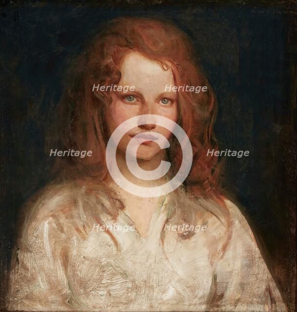 Margaret McKittrick, about 1903. Creator: Abbott Handerson Thayer.