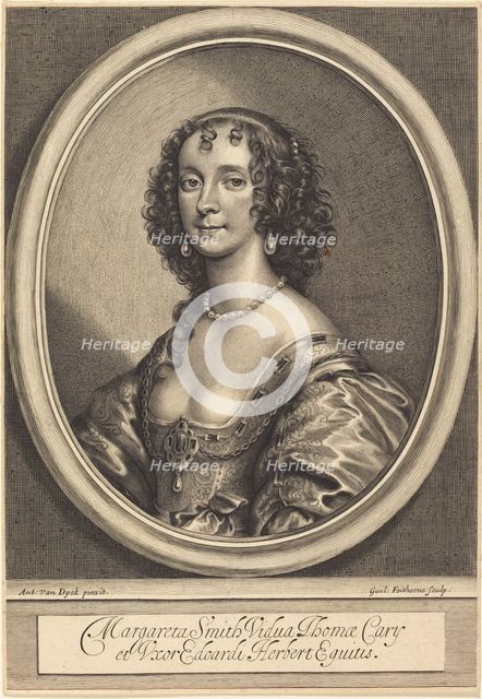 Margaret Smith. Creator: William Faithorne.