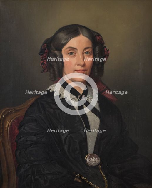 Margaret Seton (1805-1870), born in Scotland, active in Sweden,  married to Baron Colonel Carl Gusta Creator: Karl Stefan Bennet.