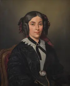 Margaret Seton (1805-1870), born in Scotland, active in Sweden, married to Baron Colonel Carl Gusta Creator: Karl Stefan Bennet