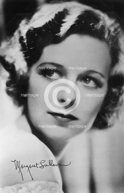 Margaret Sullavan (1909-1960), Americn actress, 20th century. Artist: Unknown
