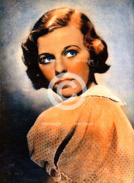 Margaret Sullavan, American actress, 1934-1935. Artist: Unknown
