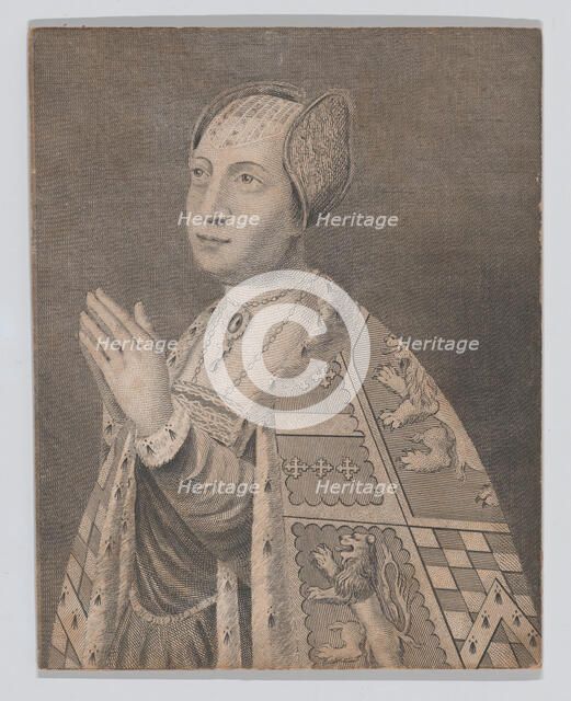 Margaret Talbot, Countess of Shrewsbury, 1811. Creator: James Basire I.