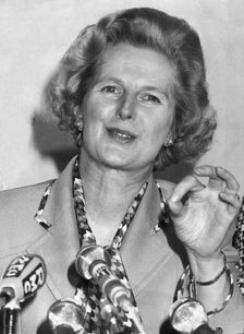Margaret Thatcher, 1979. Creator: Unknown
