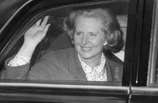 Margaret Thatcher leaving Buckingham Palace after being received by the Queen, 4th May 1979. Artist: Unknown