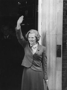 Margaret Thatcher taking up her post as Prime Minister, 4th May 1979