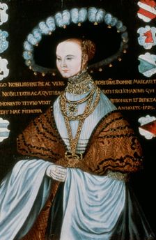 Margareta Eriksdotter Vasa (detail), 16th century. Artist: Master Hillebrandt