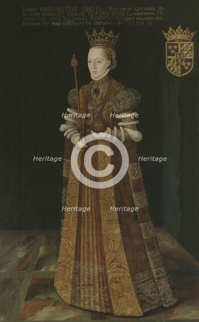 Margareta Leijonhuvud, 1516-1551, Queen of Sweden, 16th century. Creator: Johan Baptista van Uther.