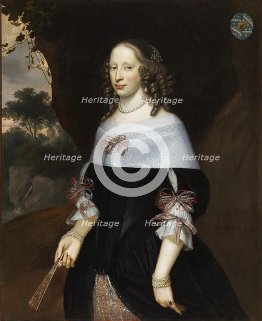 Margareta Riccen, 1658. Creator: Mytens (Mijtens), Johannes (Jan) (ca 1614-1670).