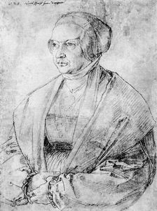 Margarete von Brandenburg-Ansbach 1525, (1936). Artist: Albrecht Dürer