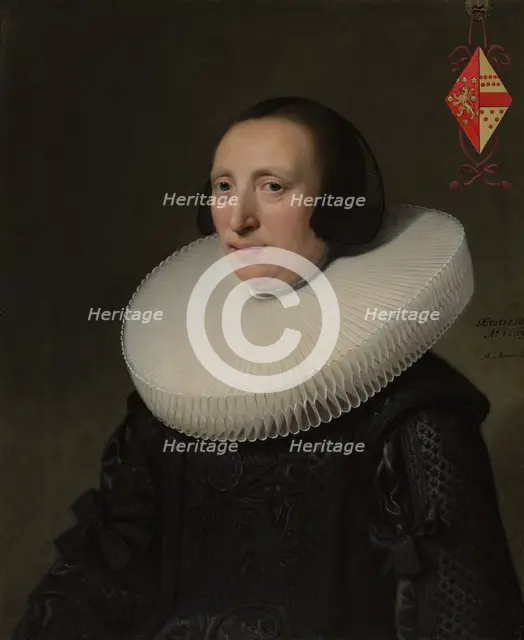 Margaretha van Clootwijk (born about 1580/81, died 1662), Wife of Jacob van Dalen, 1639. Creator: Michiel van Mierevelt.