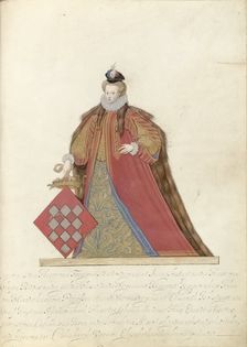 Margaretha van Lalaing, Lady of Pallandt and Culemborg, c.1600-c.1625. Creator: Nicolaes de Kemp