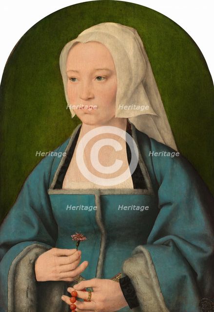 Margaretha Boghe, probably 1518. Creator: Joos van Cleve.