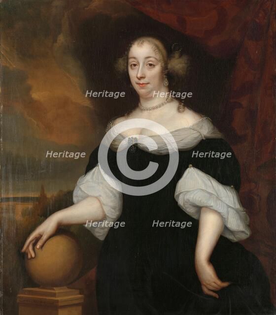 Margaretha Munter (1639-1711), second Wife of Jacobus Trip, 1668. Creator: Lambertus Jansz de Hue.