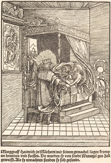 Marggraff Hainrich in Marhern ..., c. 1503. Creator: Master of the Legend Scenes