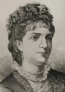 Margherita of Savoy, 1878. Creator: Arturo Carretero y Sánchez