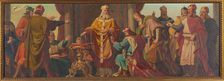 Margrave Leopold III the Saint refuses an offer of the imperial crown, 1937. Creator: Pögl; Josef (1867-1945)