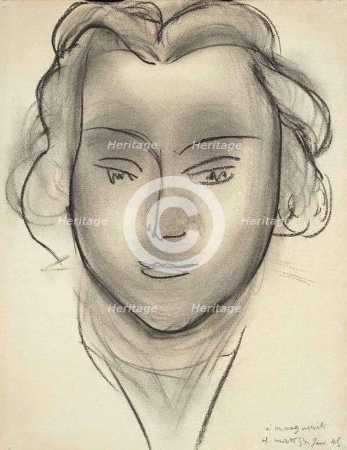 Marguerite, 1945-1946. Creator: Matisse, Henri (1869-1954).