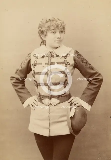 Marguerite Ugalde, 1883. Creator: Paul Nadar.