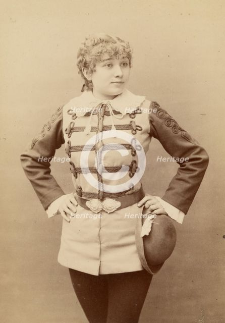 Marguerite Ugalde, 1883. Creator: Paul Nadar.