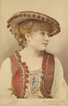 Marguerite Ugalde, 1883. Creator: Paul Nadar