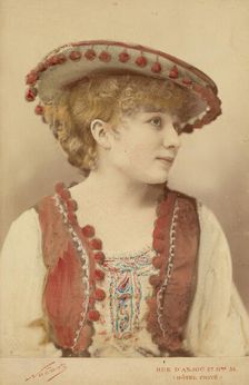 Marguerite Ugalde, 1883. Creator: Paul Nadar