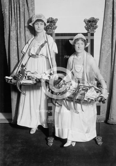 Marguerite Allen and May P. Todd, between c1910 and c1915. Creator: Bain News Service.