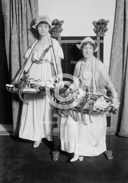 Marguerite Allen and May P. Todd, between c1910 and c1915. Creator: Bain News Service.
