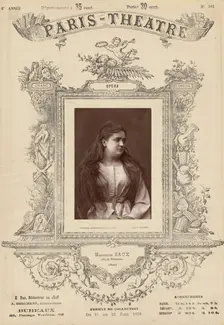 Marguerite Baux, 1876. Creator: Franck