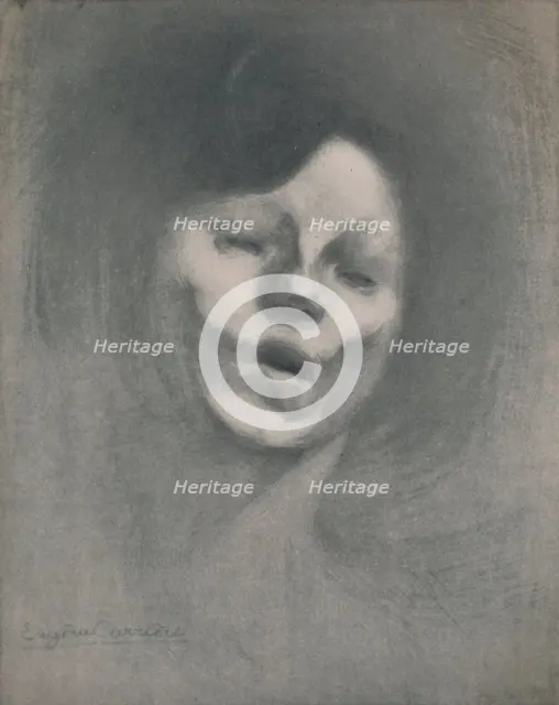 'Marguerite Carriere', 1901, (1946). Artist: Eugene Carriere.