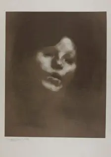 Marguerite Carrière, 1901. Creator: Eugene Carriere
