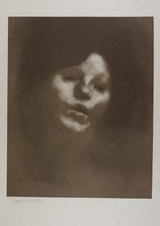 Marguerite Carrière, 1901. Creator: Eugene Carriere