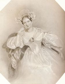 Marguerite Countess of Blessington c1834. Artist: Henry Thomas Ryall