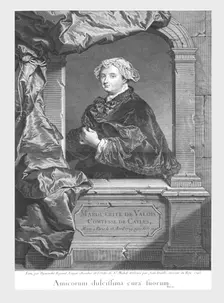 Marguerite de Valois, Comtesse de Caylus (1743). Artist: Jean Daullé