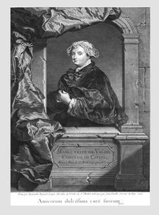 Marguerite de Valois, Comtesse de Caylus (1743). Artist: Jean Daullé